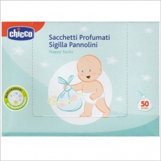 CHICCO Parfémované sáčky na pleny, 50 ks CHICCO Parfémované sáčky na pleny, 50 ks