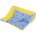 KAARSGAREN-Zateplená dětská deka žlutá hvědičky