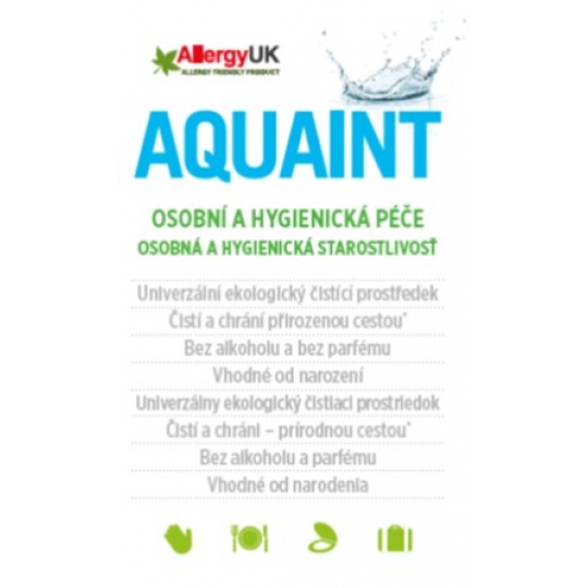 AQUAINT 100% ekologická čisticí voda 50 ml CZ/SK