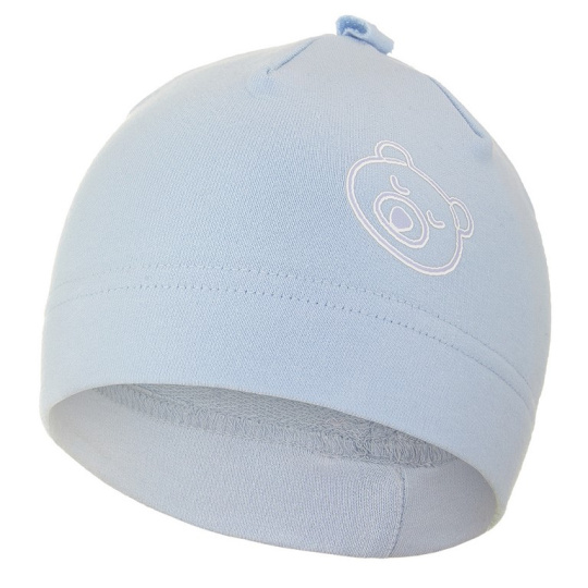 Little Angel-Čepice smyk kojenecká obrázek Outlast® - sv.modrá Velikost čepic: 2 | 39-41 cm