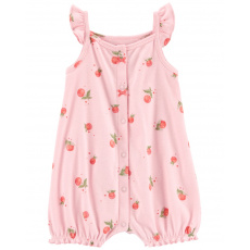CARTER'S Overal letní Pink Peach holka 9m CARTER'S Overal letní Pink Peach holka 9m