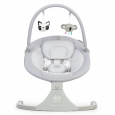KINDERKRAFT Lehátko houpací s melodií 2v1 Luli grey, do 9 kg