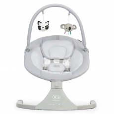 KINDERKRAFT Lehátko houpací s melodií 2v1 Luli grey, do 9 kg KINDERKRAFT Lehátko houpací s melodií 2v1 Luli grey, do 9 kg