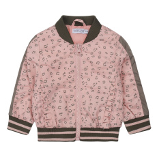 DIRKJE Bomber na zip růžová holka vel.104 DIRKJE Bomber na zip růžová holka vel.104