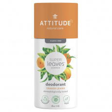 ATTITUDE Deodorant přírodní tuhý Super leaves - pomerančové listy 85 g ATTITUDE Deodorant přírodní tuhý Super leaves - pomerančové listy 85 g