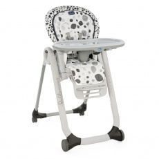 CHICCO Židlička jídelní Polly Progres5 - Anthracite CHICCO Židlička jídelní Polly Progres5 - Anthracite