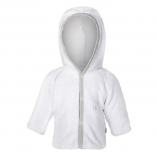 Little Angel-Kabátek MAZLÍK Outlast® - bílá/sv.šedá Velikost: 50 Little Angel-Kabátek MAZLÍK Outlast® - bílá/sv.šedá Velikost: 50