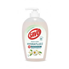 SAVO Tekuté mýdlo s antibakteriální složkou Heřmánek & Jojobový olej 250 ml