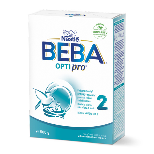 BEBA OPTIPRO® 2 Mléko pokračovací, 500 g