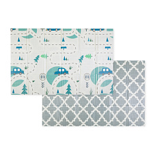 PETITE&MARS Podložka na hraní skládací Campy L 130x200cm Cars&Arabesca PETITE&MARS Podložka na hraní skládací Campy L 130x200cm Cars&Arabesca