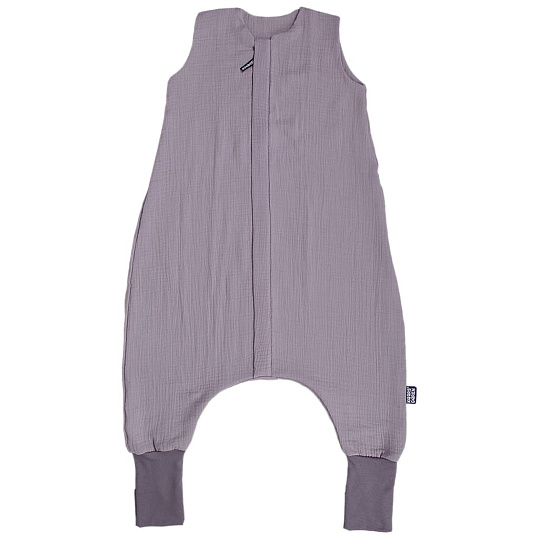 KAARSGAREN-Letní spací pytel s nožičkami 90 cm šedý mušelín