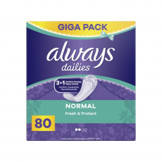 ALWAYS Dailies Normal Fresh&Protect Intimky 80 ks ALWAYS Dailies Normal Fresh&Protect Intimky 80 ks