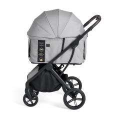 FIKAGO Kočárek pro kočky / psy AGILE2 Soft Grey