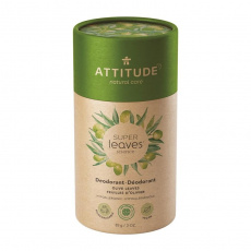 ATTITUDE Přírodní tuhý deodorant Super leaves - olivové listy 85 g ATTITUDE Přírodní tuhý deodorant Super leaves - olivové listy 85 g