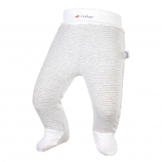 Little Angel-Polodupačky smyk Outlast® - pruh bílošedý melír Velikost: 68 Little Angel-Polodupačky smyk Outlast® - pruh bílošedý melír Velikost: 68
