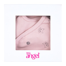 Little Angel-Sada body smyk zavinovací DR Outlast® - sv.starorůžová Velikost oblečení: 56 Little Angel-Sada body smyk zavinovací DR Outlast® - sv.starorůžová Velikost oblečení: 56