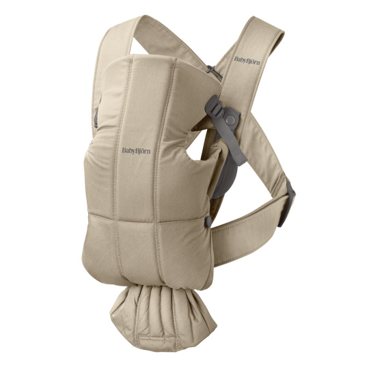 BABYBJÖRN Nosítko Mini, Woven Beige