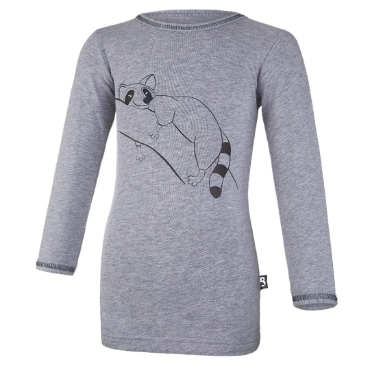 Little Angel-Tričko DR smyk obrázek Outlast® - šedý melír Velikost oblečení: 140 Little Angel-Tričko DR smyk obrázek Outlast® - šedý melír Velikost oblečení: 140