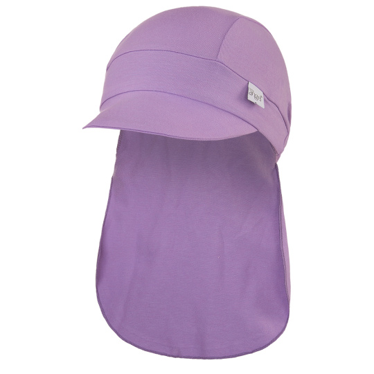 Little Angel-Kšiltovka tenká pirát Outlast® - fialová Velikost čepic: 3 | 42-44 cm