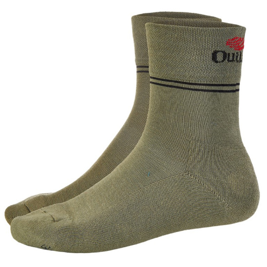 Little Angel-Ponožky froté Outlast® - khaki Velikost: 39-42