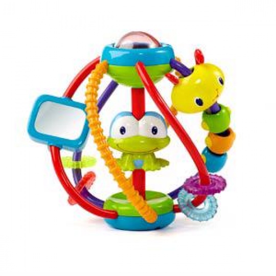 BRIGHT STARTS Hračka Clack & Slide Activity Ball™ 6m+ BRIGHT STARTS Hračka Clack & Slide Activity Ball™ 6m+
