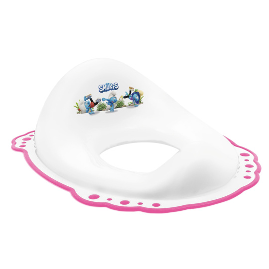 MALTEX Redukce na WC protiskluzová Šmoulové - Pink