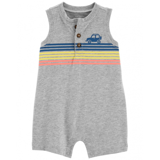 CARTER'S Overal letní Multi Stripes kluk 18m