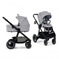 KINDERKRAFT Kočárek kombinovaný Everyday 2v1 Light Grey KINDERKRAFT Kočárek kombinovaný Everyday 2v1 Light Grey