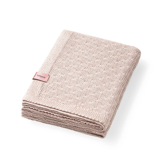 BABYONO Deka pletená bambusová Light Beige BABYONO Deka pletená bambusová Light Beige