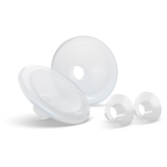 Philips AVENT Hands-Free nástavce na bradavku L, vložky silikonové