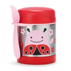 SKIPHOP Zoo Termoska na jídlo se lžičko/vidličkou Beruška 325ml, 12m+ SKIPHOP Zoo Termoska na jídlo se lžičko/vidličkou Beruška 325ml, 12m+