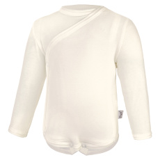 Little Angel-Body tenké zavinovací DR Outlast® - bílá káva Velikost oblečení: 68