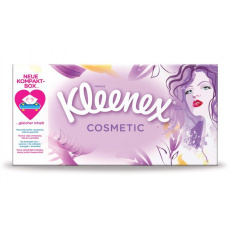 KLEENEX Papírové kapesníky Cosmetic box 80 ks KLEENEX Papírové kapesníky Cosmetic box 80 ks