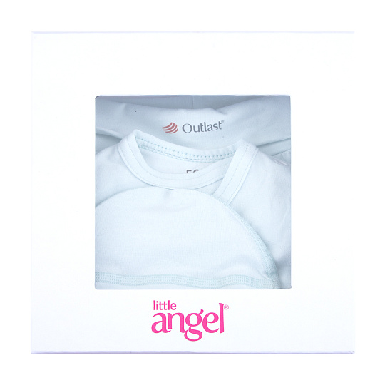 Little Angel-Novorozenecká sada tenká Outlast® - bleděmodrá Velikost oblečení: 50