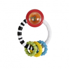BRIGHT STARTS Chrastítko Rattle&Round™ 3m+ BRIGHT STARTS Chrastítko Rattle&Round™ 3m+