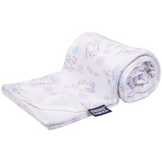 KAARSGAREN-Dětská letní deka - Kočičí jóga (bavlna a bambus, 70 x 100 cm)