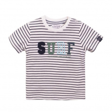 DIRKJE Tričko kr. rukáv 86 Navy+Stripe DIRKJE Tričko kr. rukáv 86 Navy+Stripe