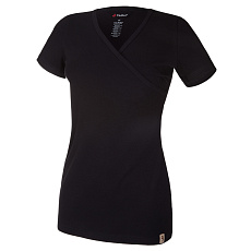 Little Angel-Tričko dámské KR tenké Outlast® - černá Velikost oblečení: XXL