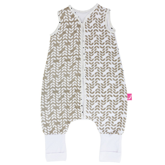 MOTHERHOOD Vak spací mušelinový s kalhotami Beige Classics 12-18m 0,5 tog