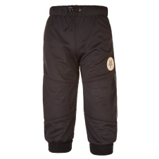 Little Angel-Kalhoty softshell lem STRETCH - černá Velikost oblečení: 92