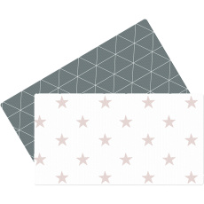 LALALU Podložka Premium - Grey Star LALALU Podložka Premium - Grey Star