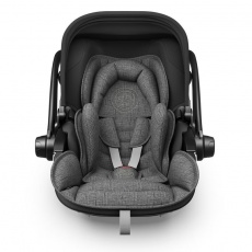 KIDDY Autosedačka Evoluna i-size 2 + Isofix základna 40-83 cm Grey Melange Icy Grey KIDDY Autosedačka Evoluna i-size 2 + Isofix základna 40-83 cm Grey Melange Icy Grey