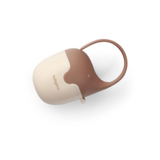 BABYONO Pouzdro na dudlík slon béžové 0m+