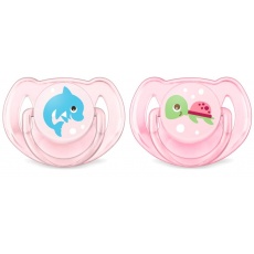 PHILIPS AVENT Šidítko Oceán 6-18m dívka, 2 ks PHILIPS AVENT Šidítko Oceán 6-18m dívka, 2 ks