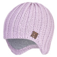 Little Angel-Čepice pletená na uši Outlast ® - sv.fialová Velikost čepic: 3 | 42-44 cm