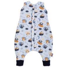 KAARSGAREN-Spací pytel s nožičkami 100 cm modré ovečky KAARSGAREN-Spací pytel s nožičkami 100 cm modré ovečky