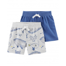 CARTER'S Kraťasy Blue Ocean chlapec 2ks 3m CARTER'S Kraťasy Blue Ocean chlapec 2ks 3m
