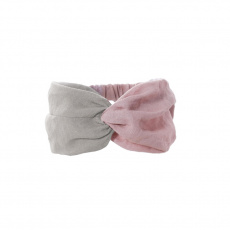 PUPILL Čelenka Cake pink-grey 44-46 (6-9m) PUPILL Čelenka Cake pink-grey 44-46 (6-9m)