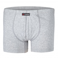 Little Angel-Boxerky pánské tenké plochý šev Outlast® - šedý melír Velikost: XL Little Angel-Boxerky pánské tenké plochý šev Outlast® - šedý melír Velikost: XL