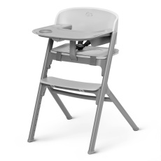 KINDERKRAFT Židlička jídelní Igee Grey KINDERKRAFT Židlička jídelní Igee Grey